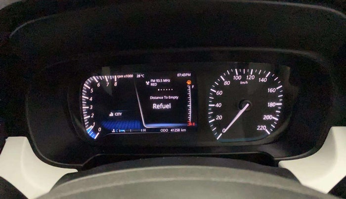 2021 Tata PUNCH CREATIVE  MT, Petrol, Manual, 41,301 km, Odometer Image