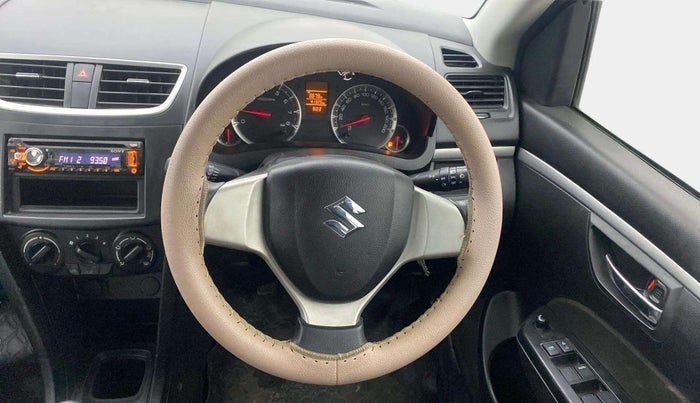 2014 Maruti Swift VXI, Petrol, Manual, 41,477 km, Steering Wheel Close Up