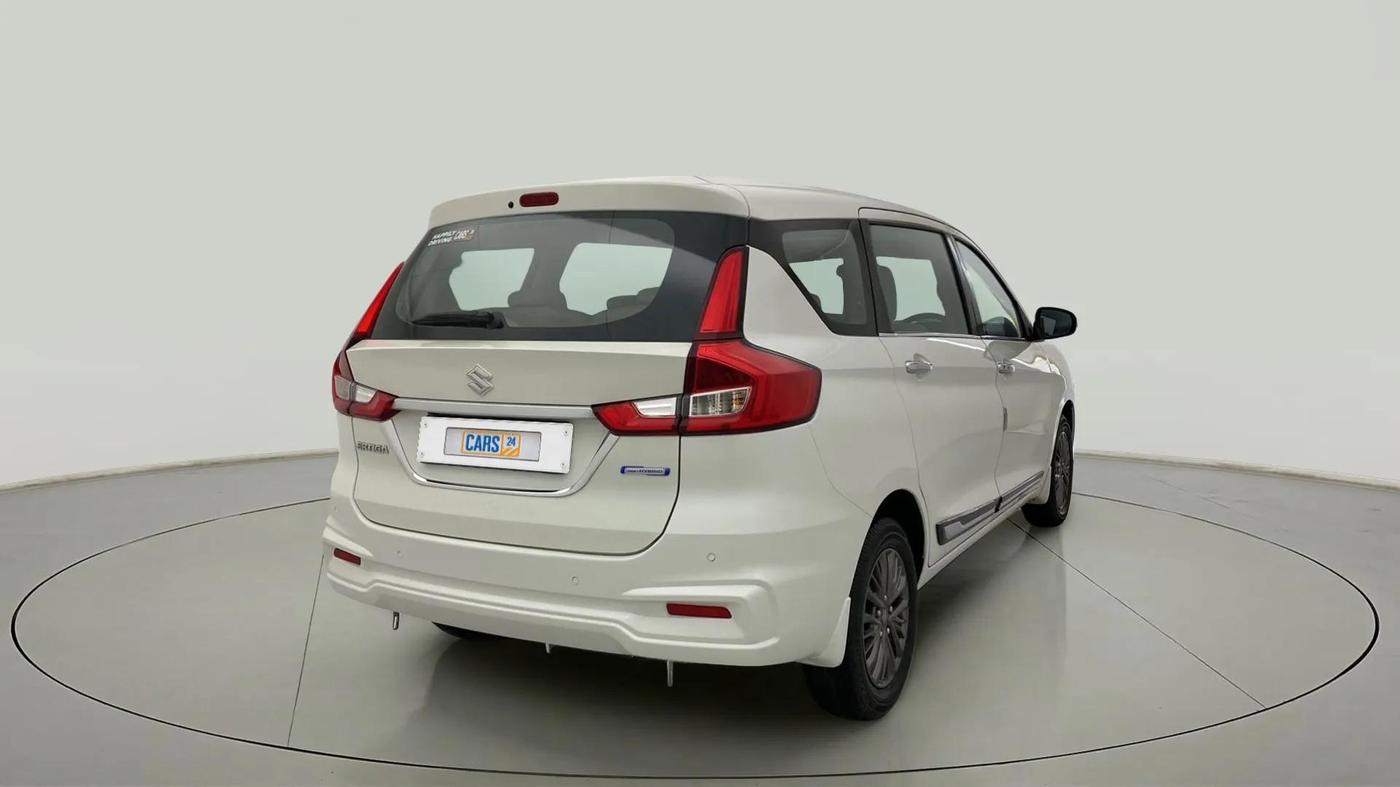 2019 Maruti Ertiga ZXI+ SHVS, Petrol, Manual, 45,033 km, Right Back Diagonal
