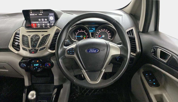 2017 Ford Ecosport TITANIUM 1.5L PETROL, Petrol, Manual, 61,751 km, Steering Wheel Close Up