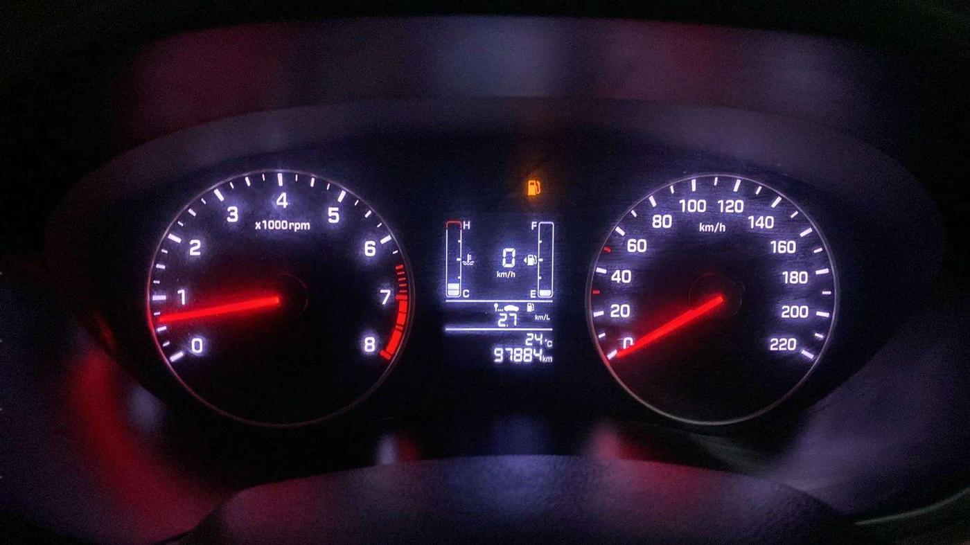 2019 Hyundai Elite i20 SPORTZ PLUS 1.2, Petrol, Manual, 97,881 km, Odometer Image