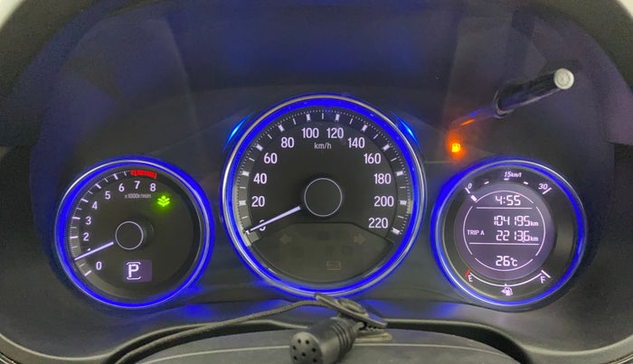 2016 Honda City 1.5L I-VTEC VX CVT, Petrol, Automatic, 1,04,189 km, Odometer Image