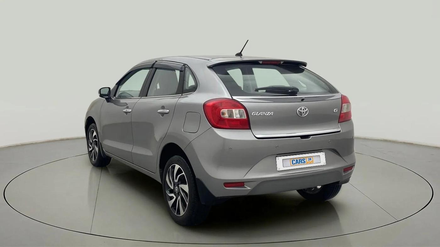 2021 Toyota Glanza G, Petrol, Manual, 16,605 km, Left Back Diagonal