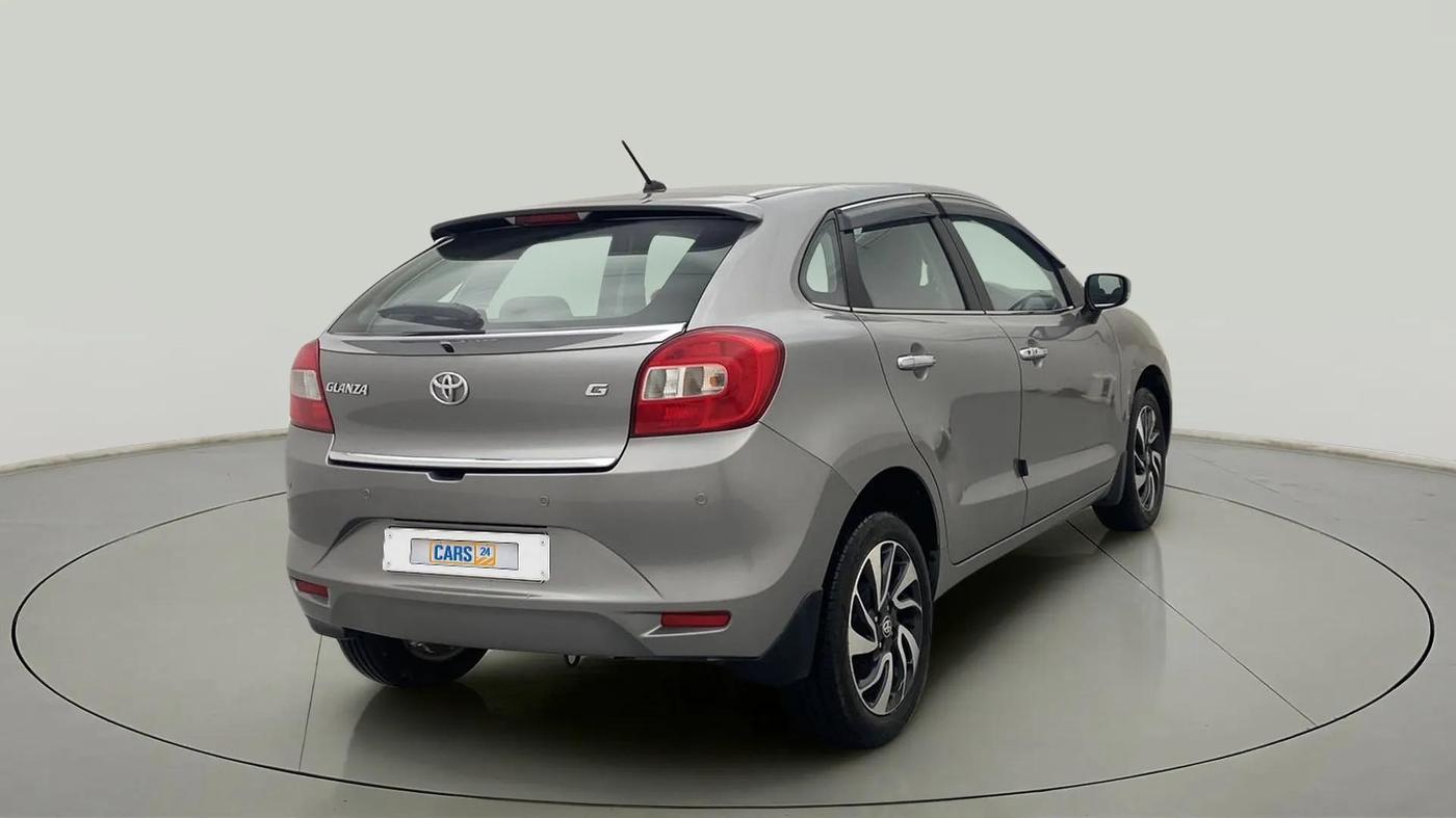 2021 Toyota Glanza G, Petrol, Manual, 16,605 km, Right Back Diagonal