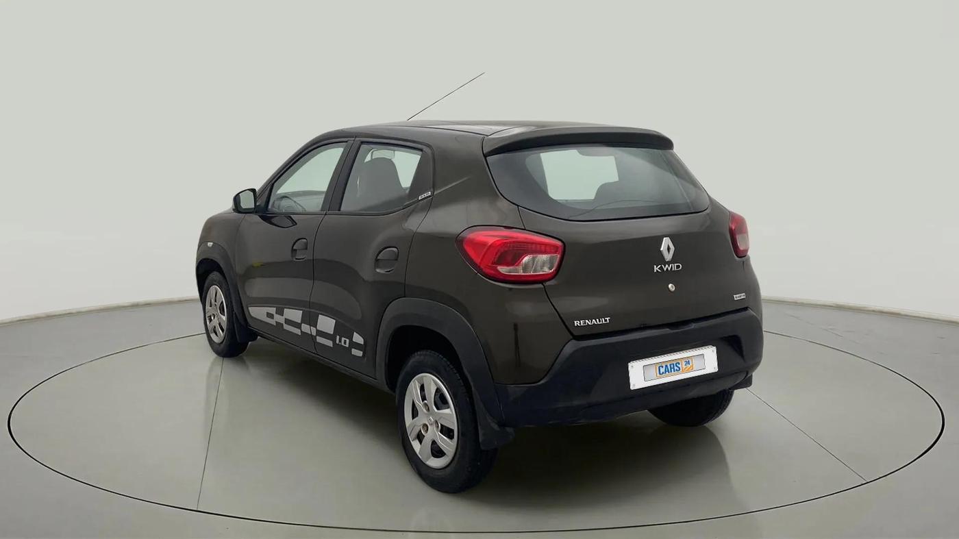 2017 Renault Kwid RXT 1.0 AMT, Petrol, Automatic, 28,907 km, Left Back Diagonal
