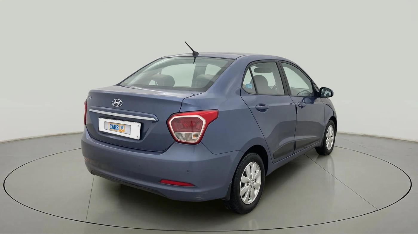 2016 Hyundai Xcent SX 1.2, Petrol, Manual, 48,266 km, Right Back Diagonal