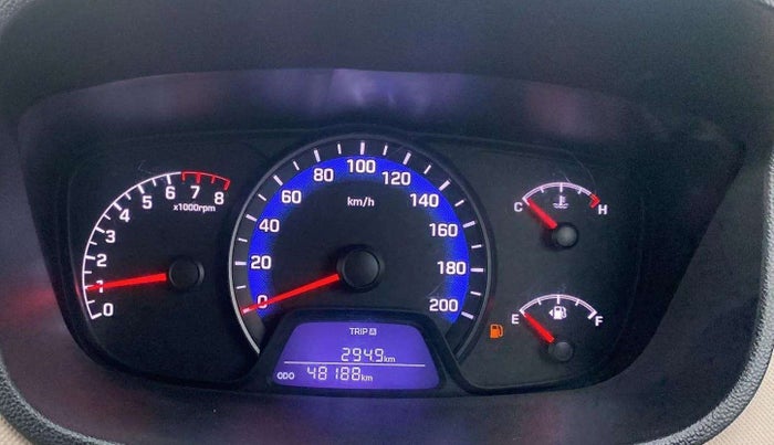 2016 Hyundai Xcent SX 1.2, Petrol, Manual, 48,266 km, Odometer Image