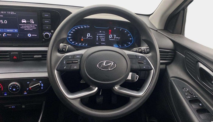 2021 Hyundai NEW I20 SPORTZ 1.2 MT, Petrol, Manual, 22,450 km, Steering Wheel Close Up