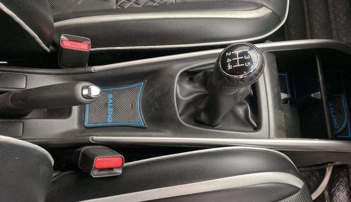 2017 Maruti Baleno DELTA PETROL 1.2, Petrol, Manual, 57,632 km, Gear Lever
