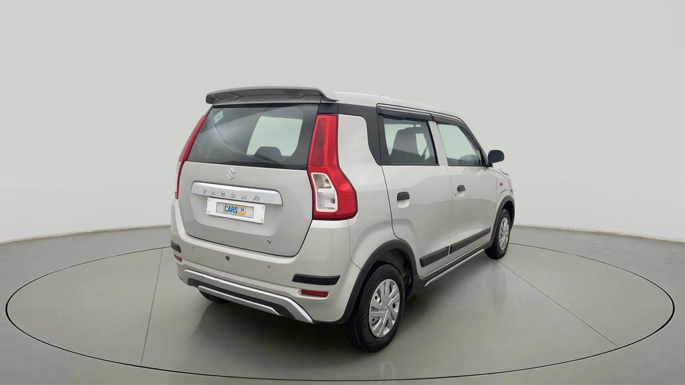 2019 Maruti New Wagon-R LXI CNG 1.0, CNG, Manual, 32,192 km, Right Back Diagonal