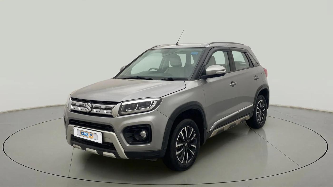 2021 Maruti Vitara Brezza ZXI PLUS, Petrol, Manual, 33,448 km, Left Front Diagonal