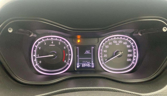 2021 Maruti Vitara Brezza ZXI PLUS, Petrol, Manual, 33,448 km, Odometer Image