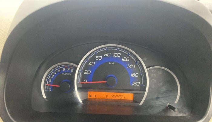 2017 Maruti Wagon R 1.0 VXI, Petrol, Manual, 49,486 km, Odometer Image