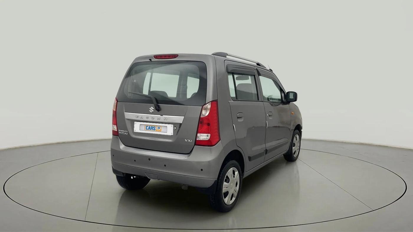 2017 Maruti Wagon R 1.0 VXI, Petrol, Manual, 49,486 km, Right Back Diagonal