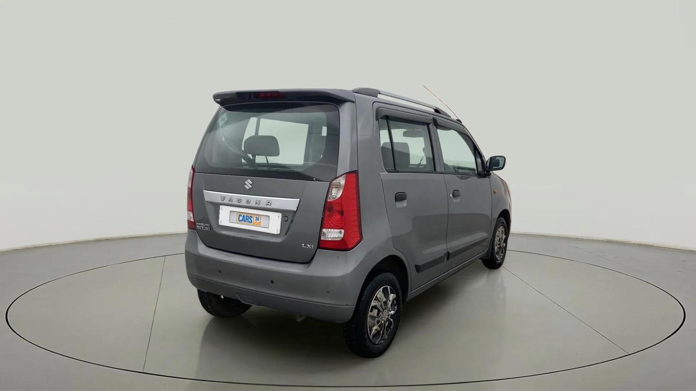 2017 Maruti Wagon R 1.0 LXI CNG, CNG, Manual, 44,080 km, Right Back Diagonal