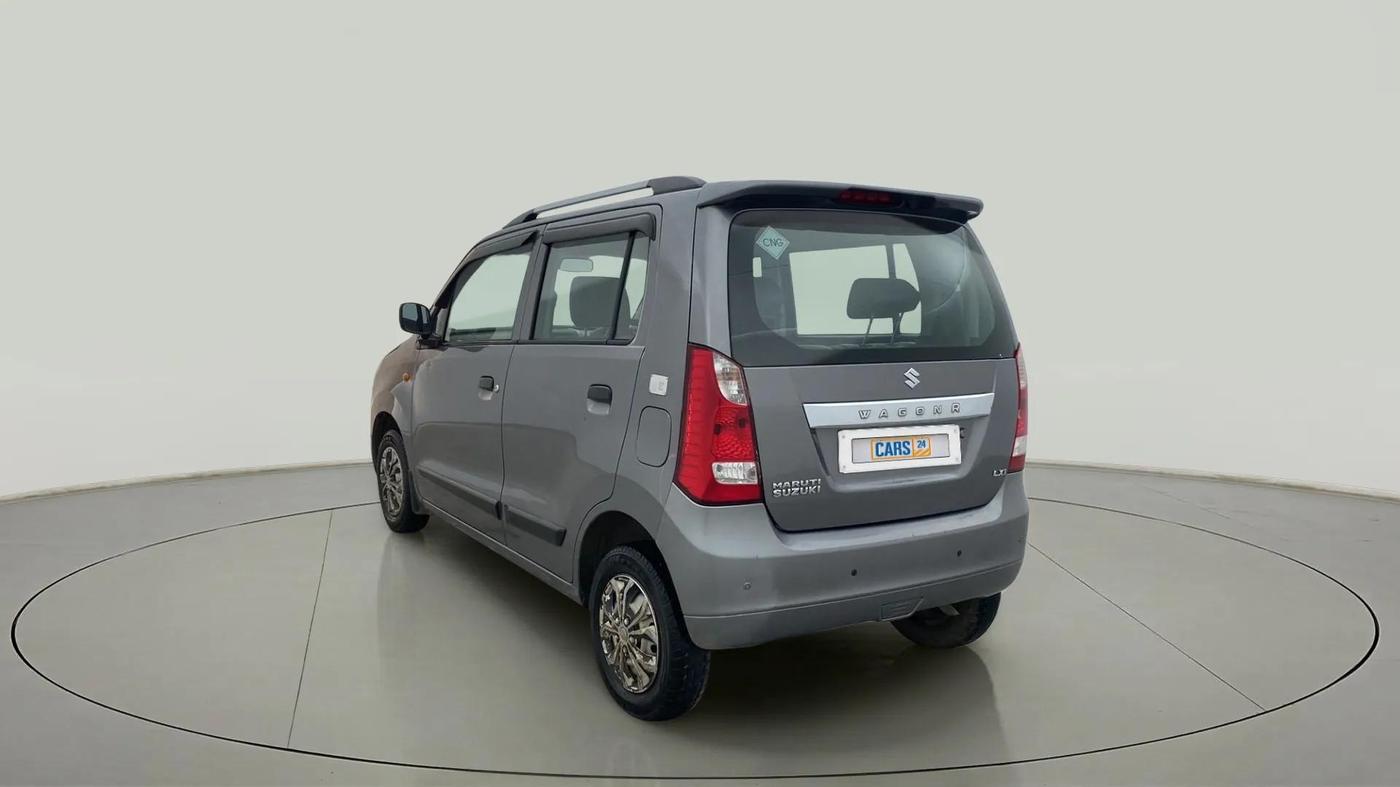 2017 Maruti Wagon R 1.0 LXI CNG, CNG, Manual, 44,080 km, Left Back Diagonal