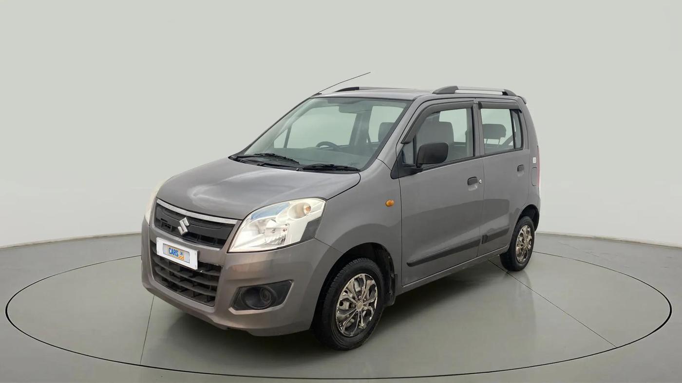 2017 Maruti Wagon R 1.0 LXI CNG, CNG, Manual, 44,080 km, Left Front Diagonal