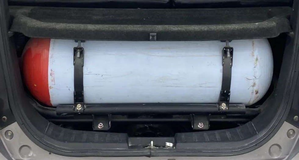 2017 Maruti Wagon R 1.0 LXI CNG, CNG, Manual, 44,080 km, Boot Inside