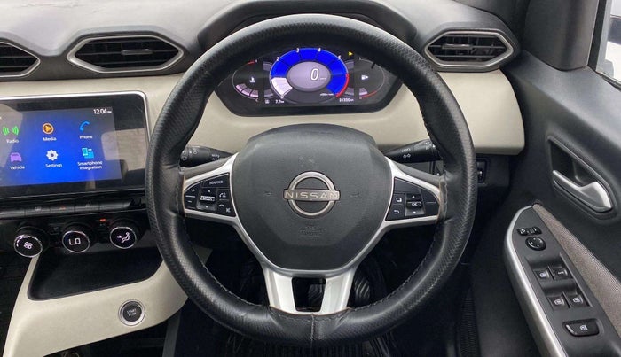 2021 Nissan MAGNITE XV TURBO DUAL TONE, Petrol, Manual, 31,340 km, Steering Wheel Close Up