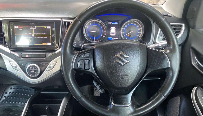 2018 Maruti Baleno ALPHA PETROL 1.2, Petrol, Manual, 76,839 km, Steering Wheel Close Up
