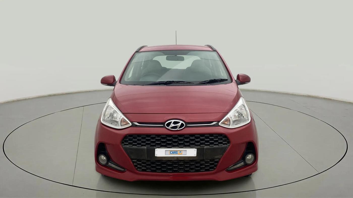 2017 Hyundai Grand i10 SPORTZ (O) 1.2 KAPPA VTVT, Petrol, Manual, 59,356 km, Front