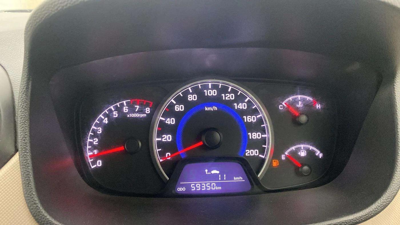 2017 Hyundai Grand i10 SPORTZ (O) 1.2 KAPPA VTVT, Petrol, Manual, 59,356 km, Odometer Image