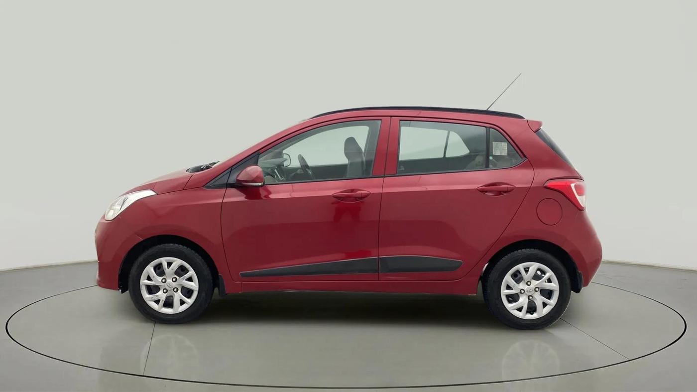 2017 Hyundai Grand i10 SPORTZ (O) 1.2 KAPPA VTVT, Petrol, Manual, 59,356 km, Left Side