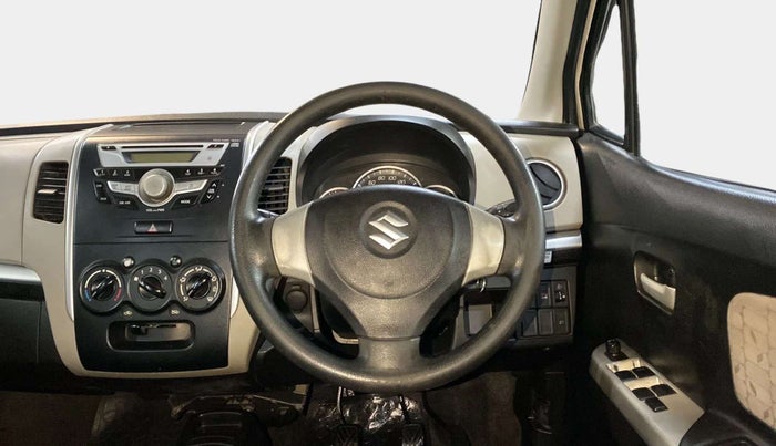 2015 Maruti Wagon R 1.0 VXI, Petrol, Manual, 86,566 km, Steering Wheel Close Up