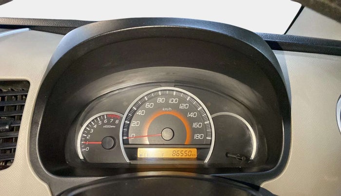 2015 Maruti Wagon R 1.0 VXI, Petrol, Manual, 86,566 km, Odometer Image