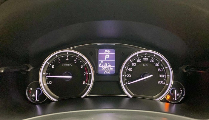 2017 Maruti Ciaz ZETA 1.4  AT PETROL, Petrol, Automatic, 50,145 km, Odometer Image