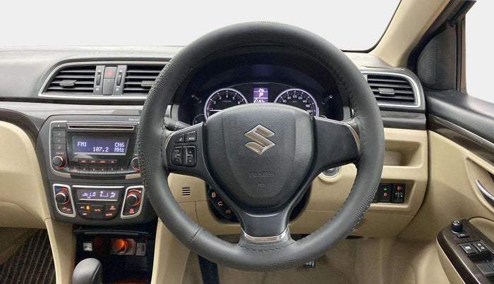 2017 Maruti Ciaz ZETA 1.4  AT PETROL, Petrol, Automatic, 50,145 km, Steering Wheel Close Up