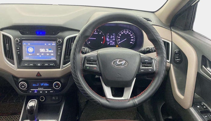 2018 Hyundai Creta SX PLUS AT 1.6 DIESEL, Diesel, Automatic, 84,696 km, Steering Wheel Close Up