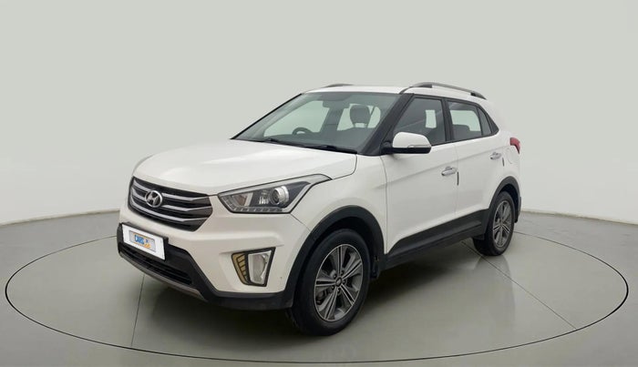 2018 Hyundai Creta SX PLUS AT 1.6 DIESEL, Diesel, Automatic, 84,696 km, Left Front Diagonal