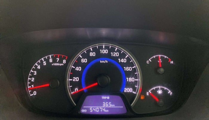 2014 Hyundai Grand i10 SPORTZ 1.2 KAPPA VTVT, Petrol, Manual, 54,037 km, Odometer Image