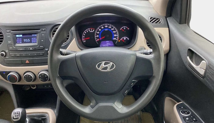 2014 Hyundai Grand i10 SPORTZ 1.2 KAPPA VTVT, Petrol, Manual, 54,037 km, Steering Wheel Close Up