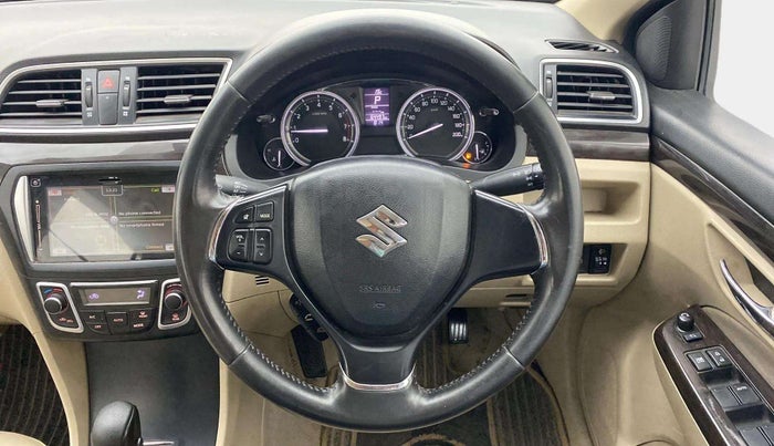 2017 Maruti Ciaz ALPHA  AT 1.4  PETROL, Petrol, Automatic, 64,487 km, Steering Wheel Close Up