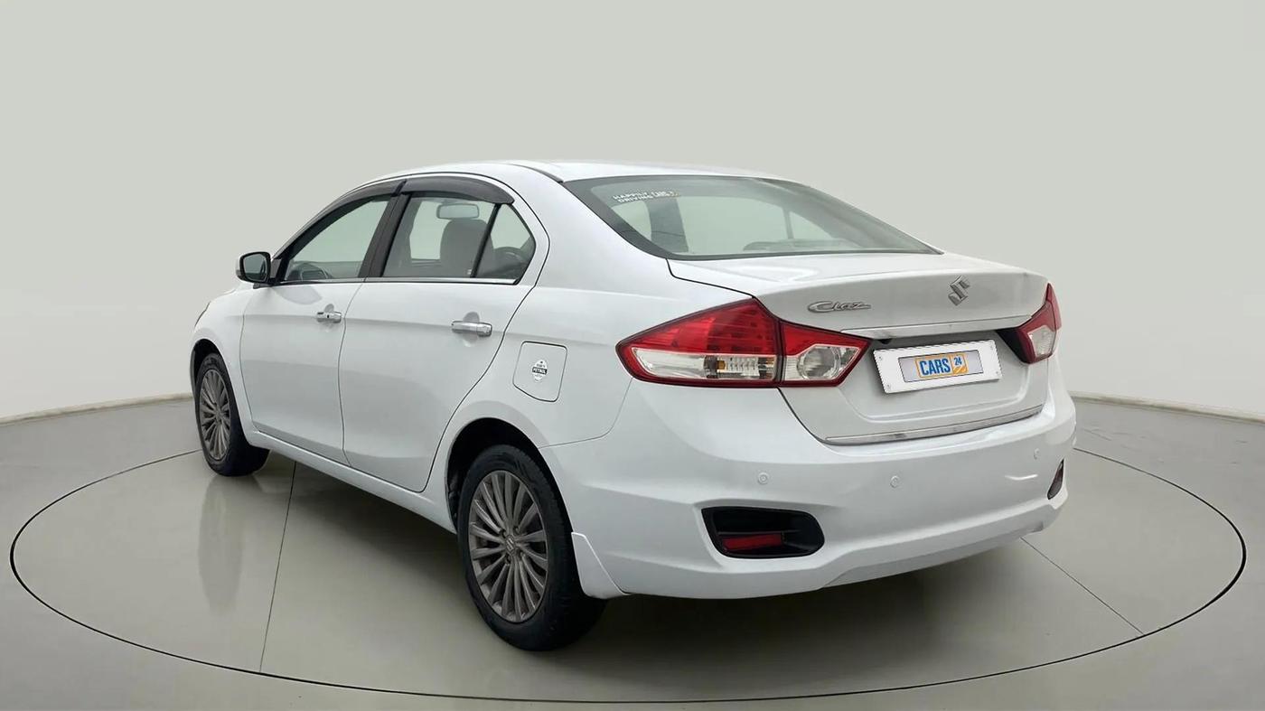 2017 Maruti Ciaz ALPHA  AT 1.4  PETROL, Petrol, Automatic, 64,487 km, Left Back Diagonal