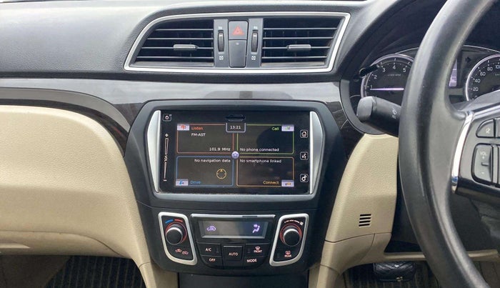 2017 Maruti Ciaz ALPHA  AT 1.4  PETROL, Petrol, Automatic, 64,487 km, Air Conditioner