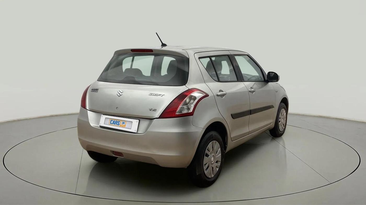2014 Maruti Swift VXI, Petrol, Manual, 70,712 km, Right Back Diagonal