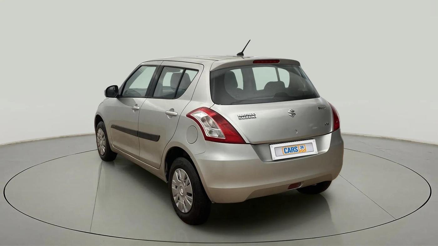 2014 Maruti Swift VXI, Petrol, Manual, 70,712 km, Left Back Diagonal