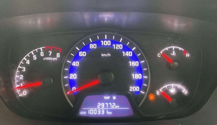 2017 Hyundai Xcent SX 1.2 (O), Petrol, Manual, 1,00,332 km, Odometer Image