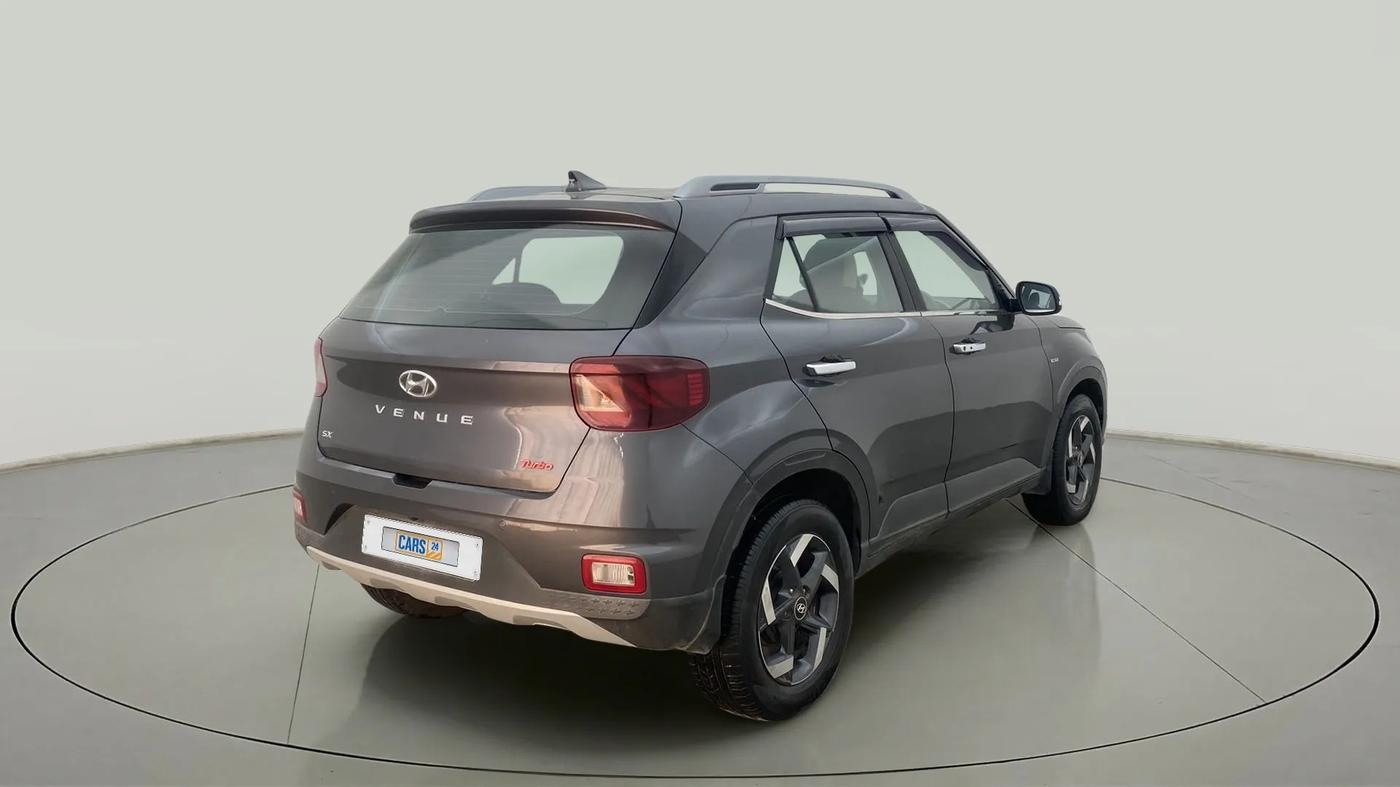 2021 Hyundai VENUE SX PLUS 1.0 TURBO DCT, Petrol, Automatic, 30,252 km, Right Back Diagonal