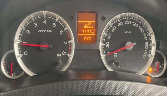 2014 Maruti Swift Dzire VXI, Petrol, Manual, 71,200 km, Odometer Image