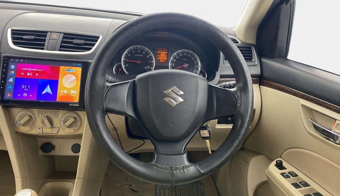 2014 Maruti Swift Dzire VXI, Petrol, Manual, 71,200 km, Steering Wheel Close Up