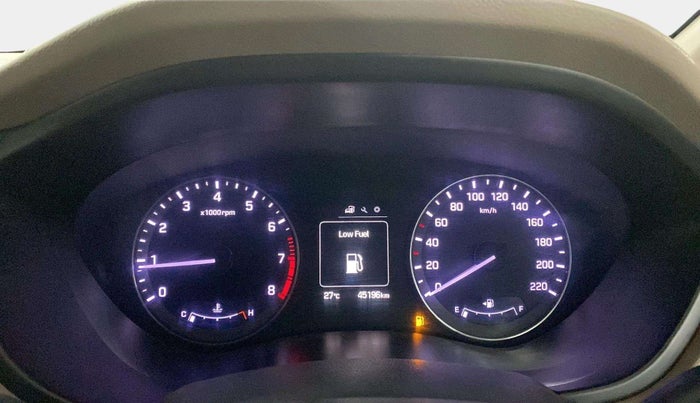 2016 Hyundai Elite i20 ASTA 1.2, Petrol, Manual, 45,223 km, Odometer Image