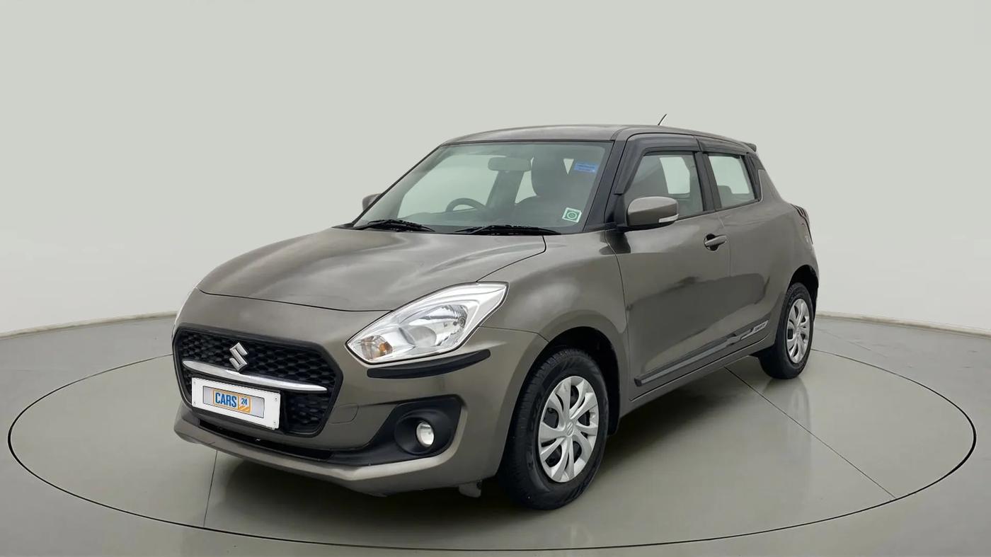 2021 Maruti Swift VXI, Petrol, Manual, 50,917 km, Left Front Diagonal