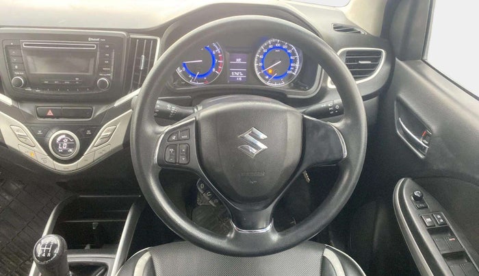 2016 Maruti Baleno DELTA PETROL 1.2, Petrol, Manual, 57,421 km, Steering Wheel Close Up