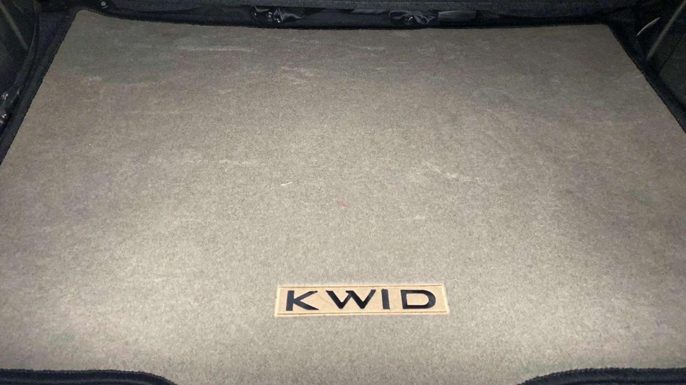 2019 Renault Kwid RXT 1.0 AMT (O), Petrol, Automatic, 11,561 km, Boot Inside