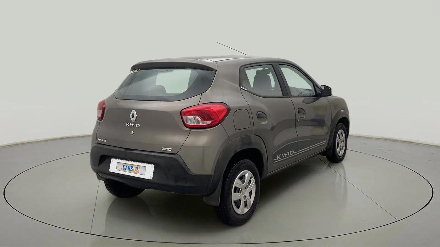 2019 Renault Kwid RXT 1.0 AMT (O), Petrol, Automatic, 11,561 km, Right Back Diagonal