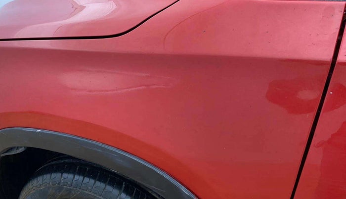 2020 Maruti Vitara Brezza ZXI, Petrol, Manual, 77,058 km, Left fender - Cladding has minor damage